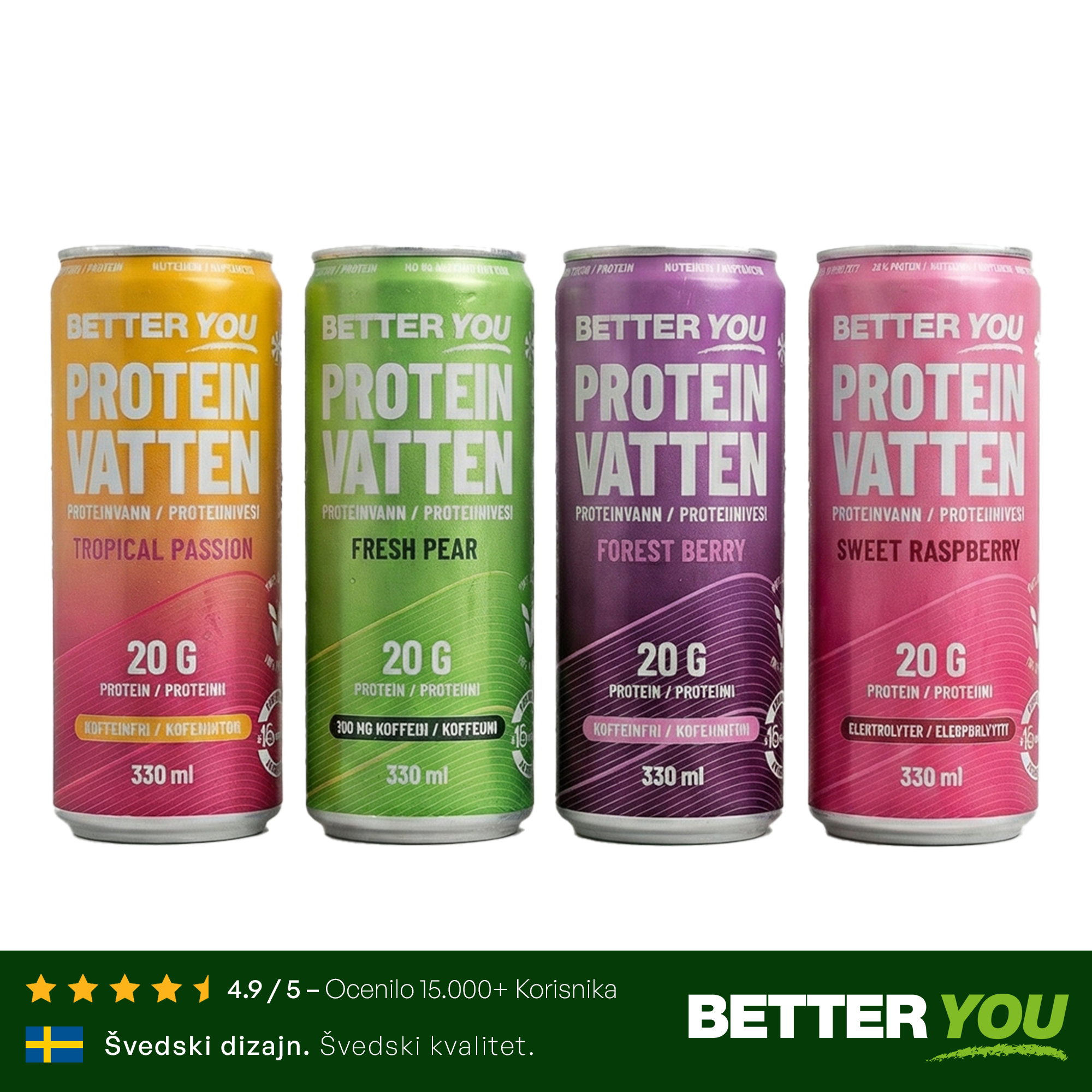 PROTEINSKA VODA – PAKET 24 x 330ml