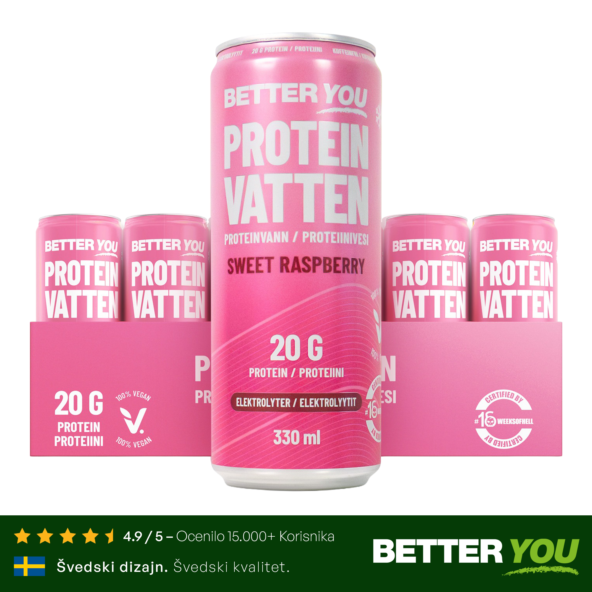 PROTEINSKA VODA – PAKET 24 x 330ml