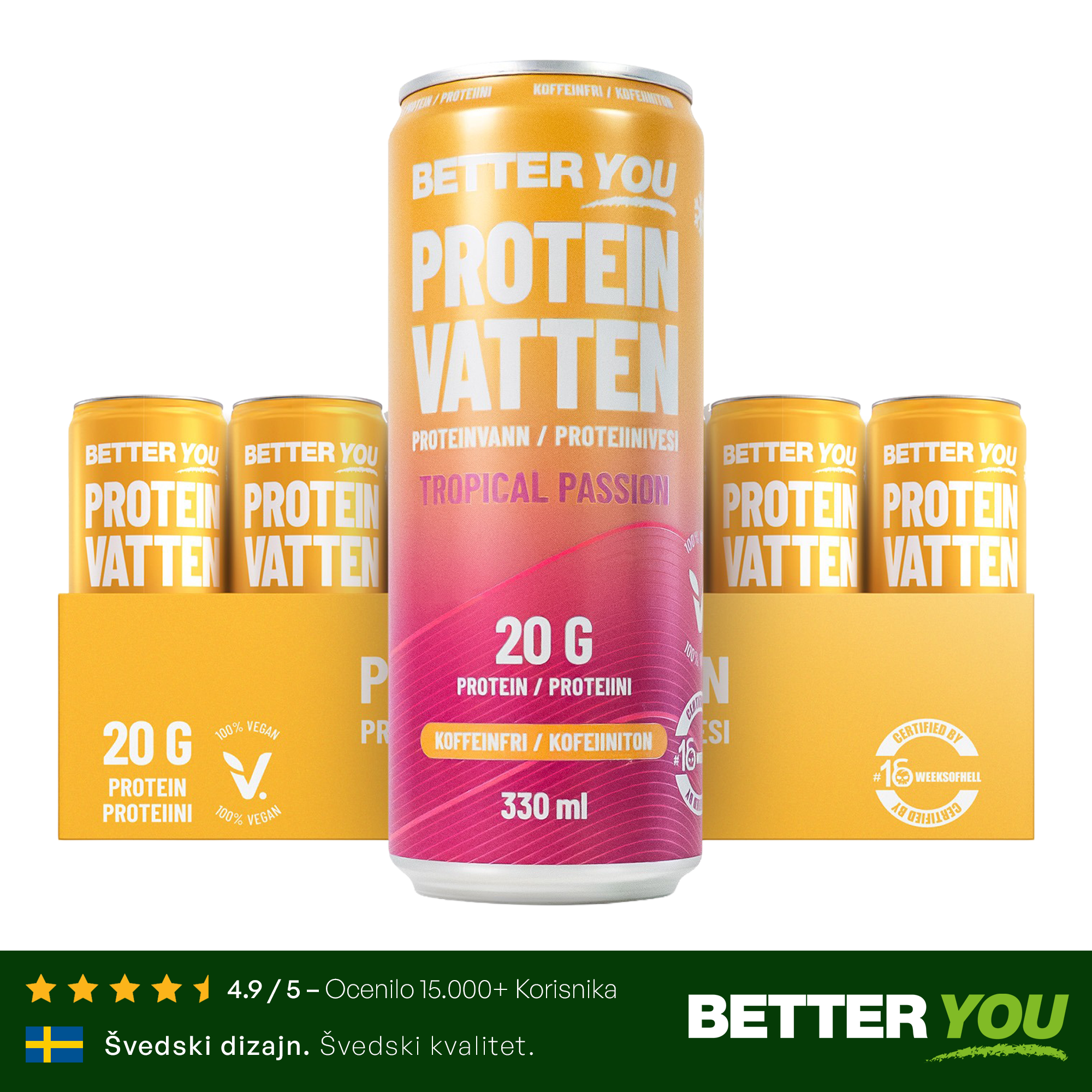 PROTEINSKA VODA – PAKET 24 x 330ml